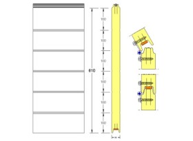 Schéma de porte sectionnelle