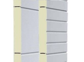 Panneau sectionnelle original HÖRMANN en acier en micro grain