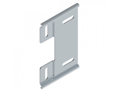 Raccord de rails en acier galvanisé