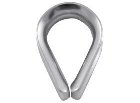 Cosse coeur INOX cable...
