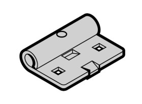 Support-galet acier galva...