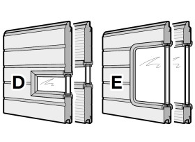 Hublot rectangle HOR type D...